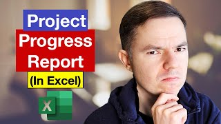 Simple Project Progress Report in Excel that WORKS