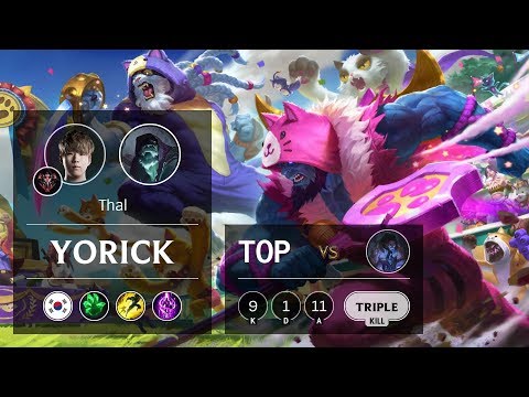 Yorick Top vs Sylas - KR Grandmaster Patch 10.2