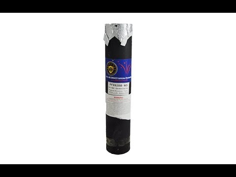 PFX62BBWS 62MM WHITE STROBE PEONY - DOMINATOR PRO