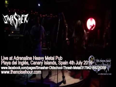 Smasher Live At Adrenaline Heavy Metal Pub