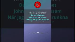 Håkan Hellström -Du kan gå din egen väg. Karaoke