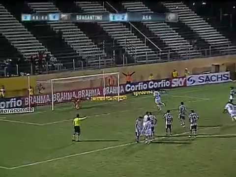 Gols - Bragantino 2 x 2 ASA - (14ª Rodada) Campeonato Brasileiro Série B 2012