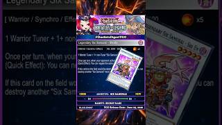 Yu-Gi-Oh!  NEW CHIBI!! |  Legendary Six Samurai – Shi En (Battles of Legend: Glorious Gallery)