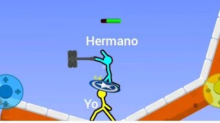 PELEA de STICKMAN con mi HERMANO de 10 AÑOS