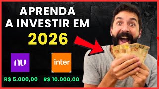 COMO COMEÇAR A INVESTIR DO JEITO CERTO EM 2026 | PRIMO POBRE