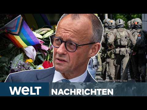 Video Thumbnail: TERROR AUF CSD: Gefahr durch Islamismus | Bekennervideo und Treueeid auf IS entdeckt I WELT STREAM
