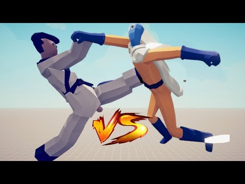 TAEKWONDO CHAMPION vs ALL SECRET UNITS - Totally Accurate Battle Simulator | TABS