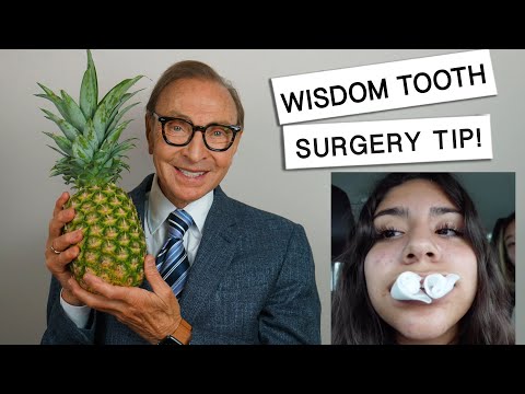 YouTube video about: Does drinking pineapple juice help with wisdom teeth?