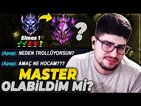 MASTER OLABİLDİM Mİ ??? | TROLLER İLE ÇOK ÇEKİŞMELİ MAÇ !!! | Apophis