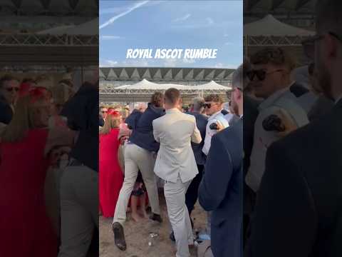 More Trouble At Royal Ascot on Day 5! #ascot #royalascot #racing #fight