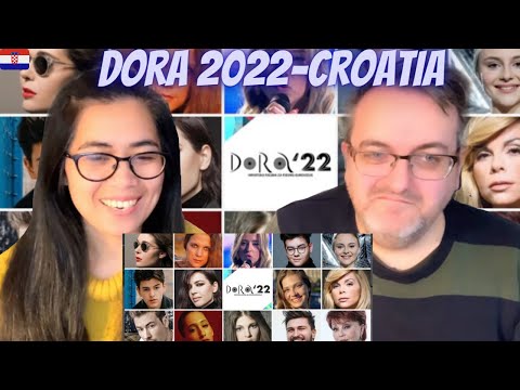 Dora 2022 | 🇭🇷CROATIA EUROVISION 2022 | ALL SONGS | NielsensTV REACTION
