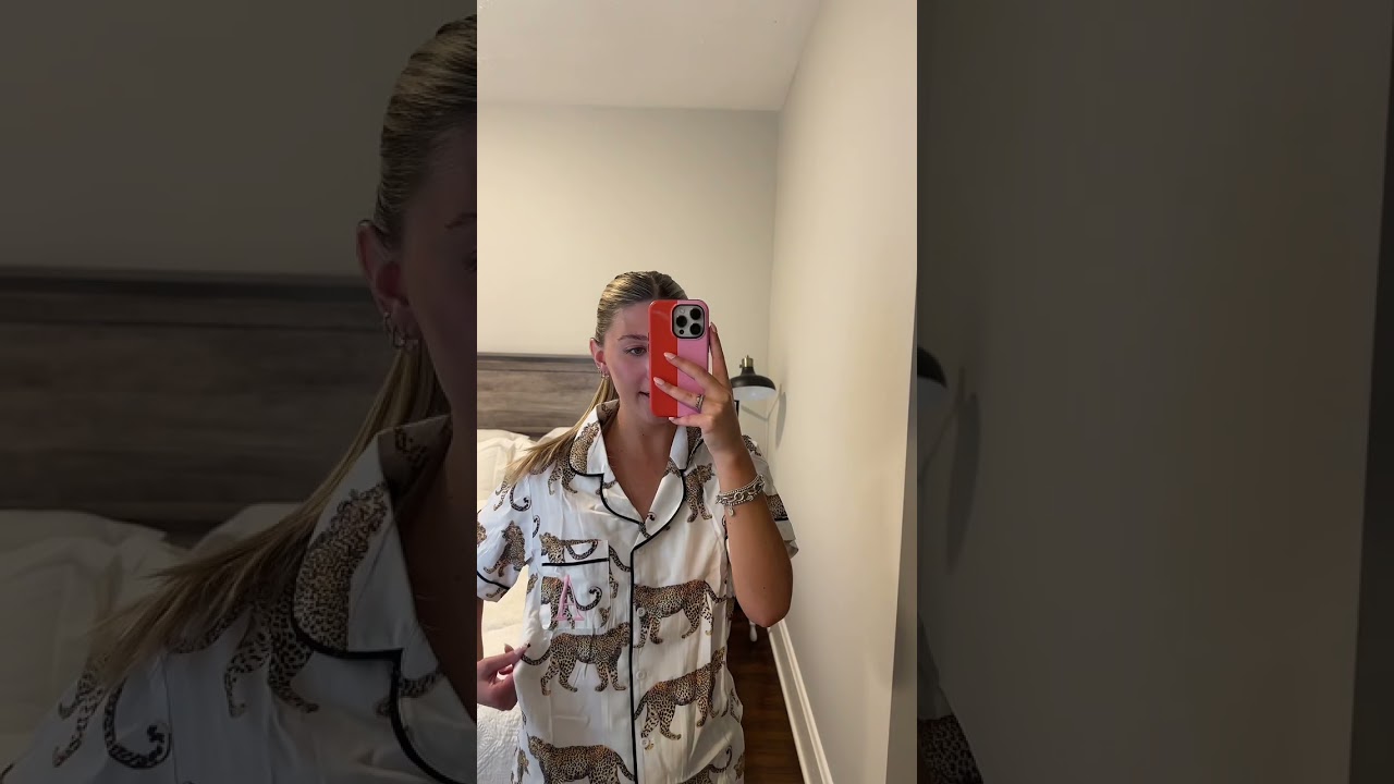 the cutest pajama set from Kime! get yours now so we can twin! #katiekime #matchingset #tiktokshop