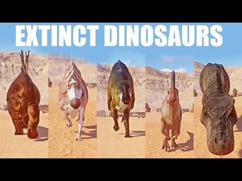 Extinct Dinosaur Speed Races in Planet Zoo included T-Rex, Amargasaurus, Muttaburrasaurus