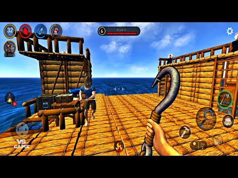 I Found A Survivor | Survival on Raft: Ocean Nomad - Simulator Android Gameplay
