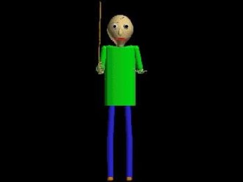 Playing Baldis Basics Mod Menu 1.4.3 but Baldi is his Version 1.2.2 speed!
