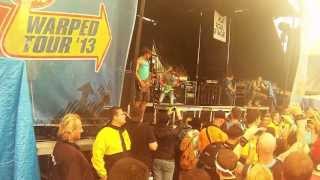 August Burns Red - Intro / Back Burner [LIVE] | Warped Tour 2013 TORONTO