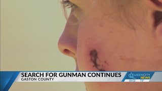 Manhunt continues as Gaston County dad in hospital