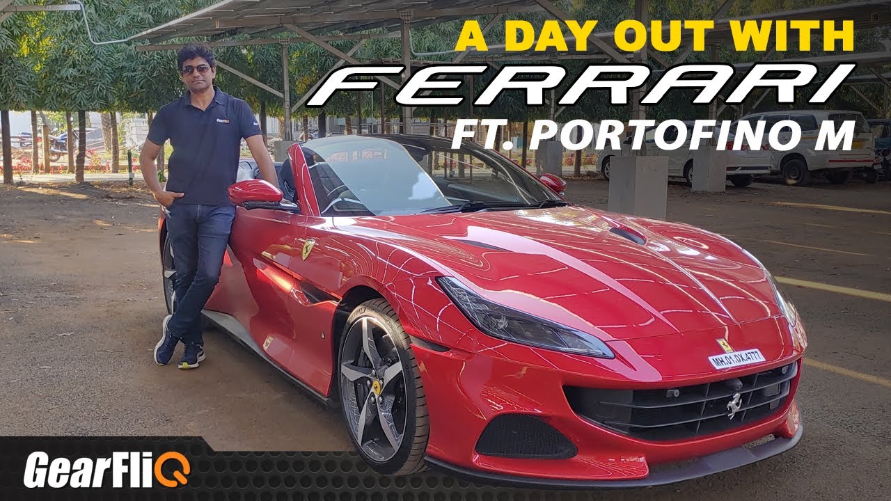 A day out with Ferrari | Ft. Portofino M | GearFliQ Vlogs