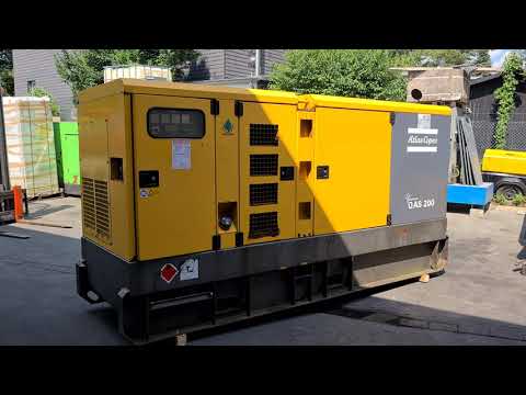 Notstromaggregat Atlas Copco QAS200 Volvo 200kVA - Nr. 653