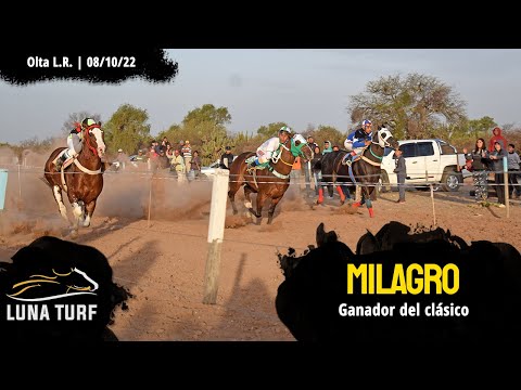 HIP. "LA QUEBRADA" EN OLTA L.R. || 08/10/2022 :: MILAGRO; TRES SEIS; BLACK 8