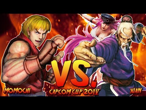 ULTRA STREET FIGHTER IV | Capcom Cup 2014 Finals: RZR Xian (Poison/Gen) vs. EG Momochi (Ken)