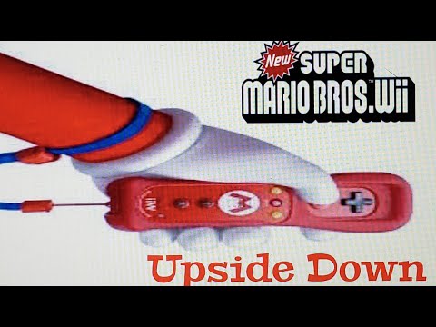 Can You Beat New Super Mario Bros Wii With Your Controller Upside Down?
