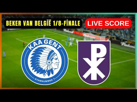 🔴 KAA Gent vs Patro Eisden | LIVE Beker van België 1/8-finale | Live Score Update