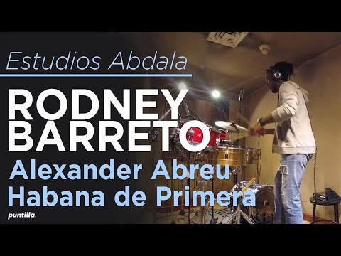 Rodney Barreto- Grabación Estudios Abdala. Nuevo Álbum Habana de Primera.