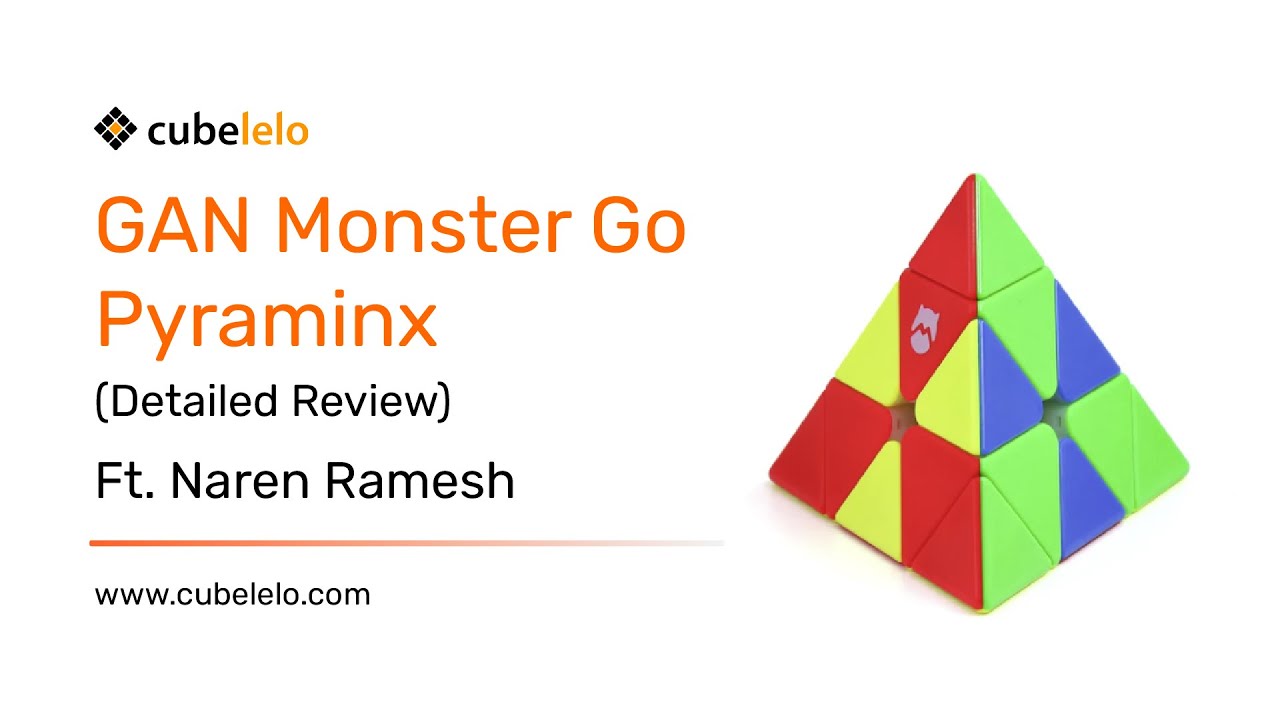 GAN Monster Go Pyraminx | Ft. Naren Ramesh | Cubelelo