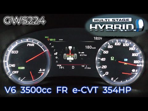 Thumbnail for (2018y)  Crown 3.5Hybrid  , acceleration test.(Japan specification) TOYOTA GWS224 V6 3.5L  354HP. by Toyota Crown (RS)