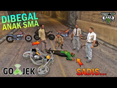OJEK ONLINE DIBACOK ANAK SMA - GTA 5 OJEK ONLINE PARODY