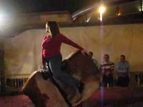 Susan on the bull~