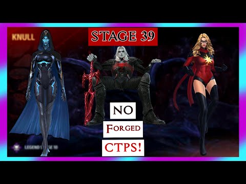 KNULL STAGE 39 WITH MOONSTONE AND SUPERGIANT - Marvel Future Fight