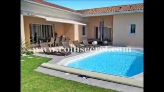 preview picture of video 'Angresse, proche d'Hossegor, location d'une villa avec piscine privée. Pour 10 personnes'