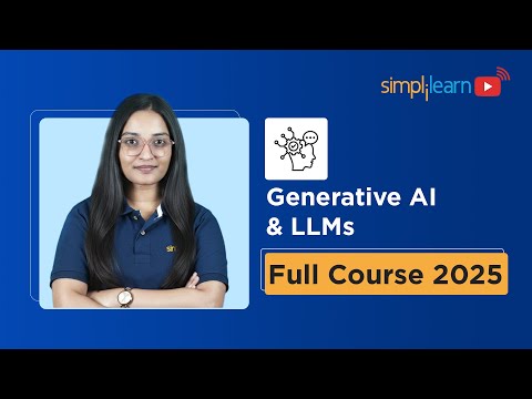 Generative AI and LLMs Full Course 2026 | Gen AI Tutorial For Beginners ...