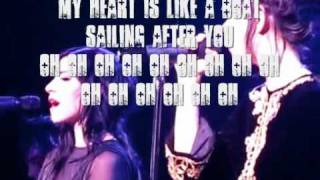 [LYRICS] The Veronicas - Heart Like A Boat [NEW SONG]
