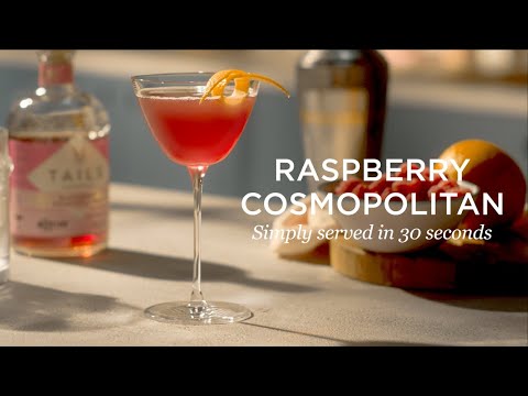 Tails Cocktails: Raspberry Cosmo