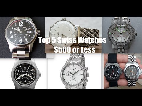 Top 5 Swiss Watches Under $500 - My Picks