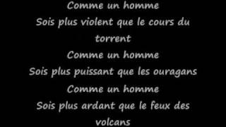 Mulan- Comme un homme (lyric french)