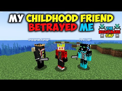 I Got Betrayed by My Childhood Friend on Nightmare SMP Server Season 2 | Minecraft In Hindi