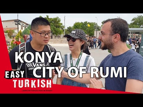コンヤ：ルミの街｜簡単トルコ語11選 (Konya: the city of Rumi | Easy Turkish 11)