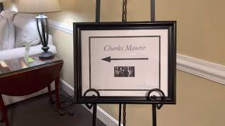 Walking in to Charlie’s Funeral Parlor