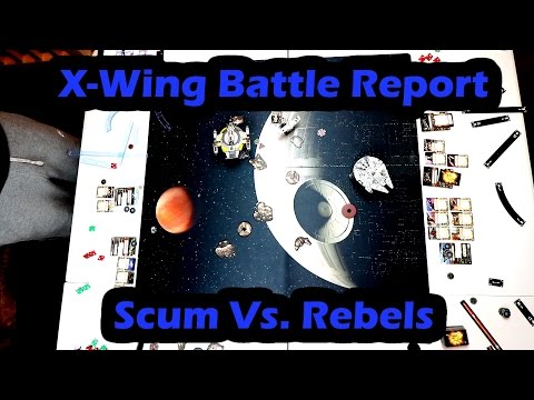 12 Parsecs or Less - X-Wing Battle Report - Scum Vs. Rebels