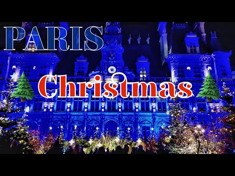 🇫🇷 WALK IN PARIS "2021 CHRISTMAS WALK" (EDITED VERSION) 24/12/2021