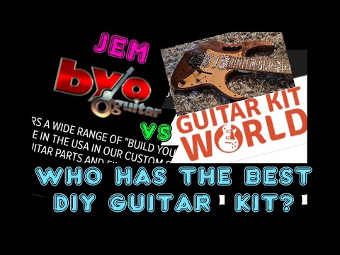 BYO   vs   GUITAR KIT WORLD -  Which  DIY kit will preval ?