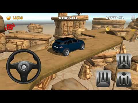 Mountain Climb 4x4: Offroad Car Drive - Blue Suv Unlocked - Suv 4x4 Driving Impossible Stunts Game