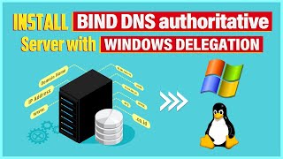 How to Install & Configure Bind9 DNS (Master & Slave) On Ubuntu/Debian with Windows DNS Delegation