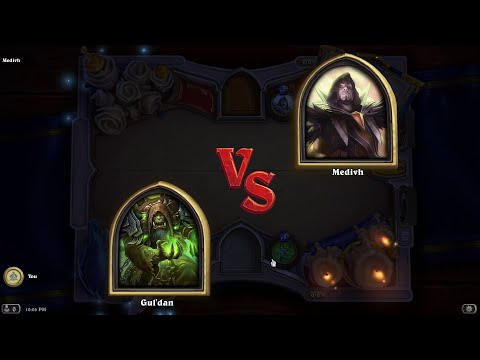Book of Heroes Gul'dan vs Medivh | Hearthstone Book of Heroes