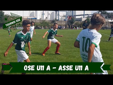 2023-09-03 // OSE U11 A - ASSE U11 A (Tournoi National OSE - Champions League 8ème de finale)