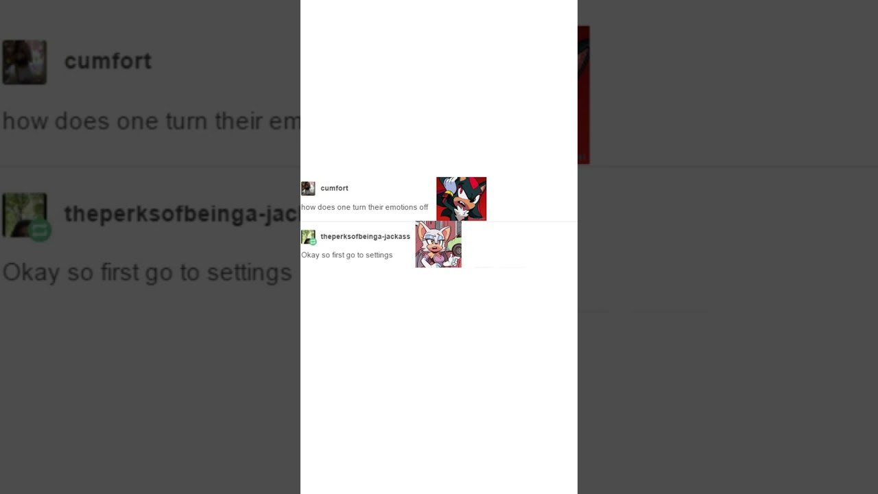 Sonic Characters Use Tumblr 2